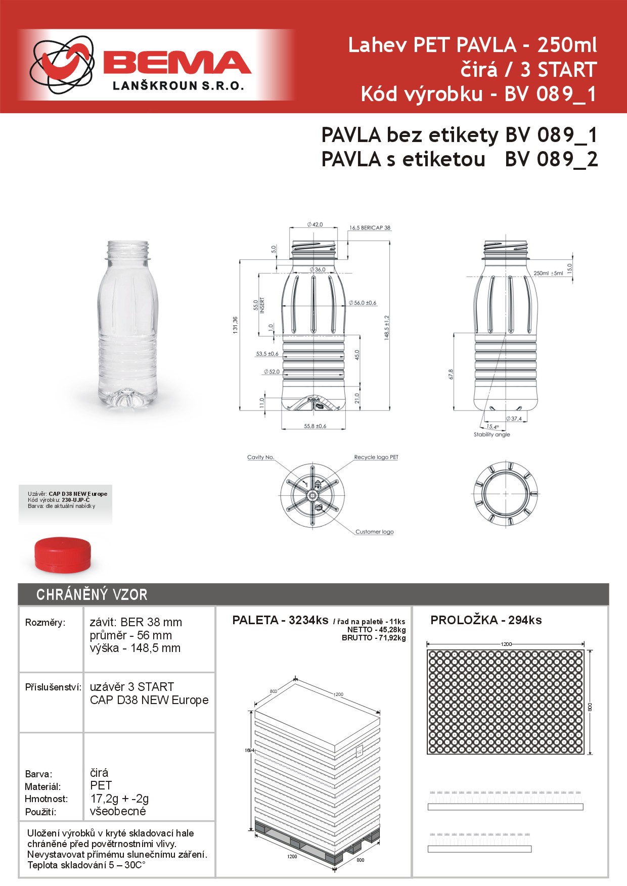 Mleko 250ml Pavla-3start-23-4-2021